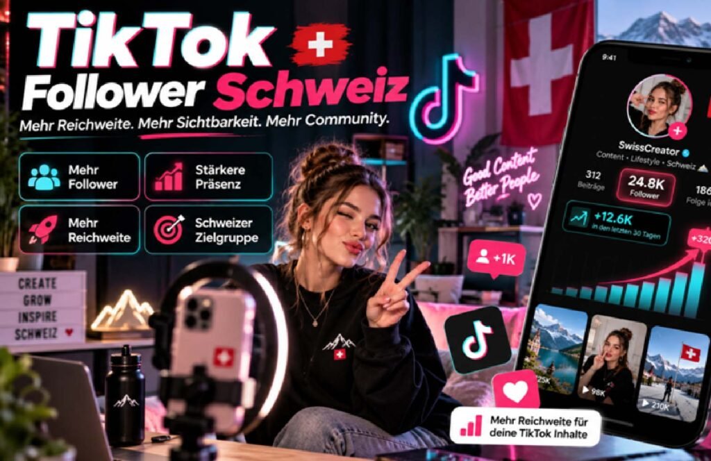 TikTok Follower Schweiz – Reichweite und Community clever stärken TikTok Follower Schweiz